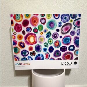 Josie Lewis Rainbow River Rocks 1500 Piece Jigsaw Puzzle Buffalo Games New